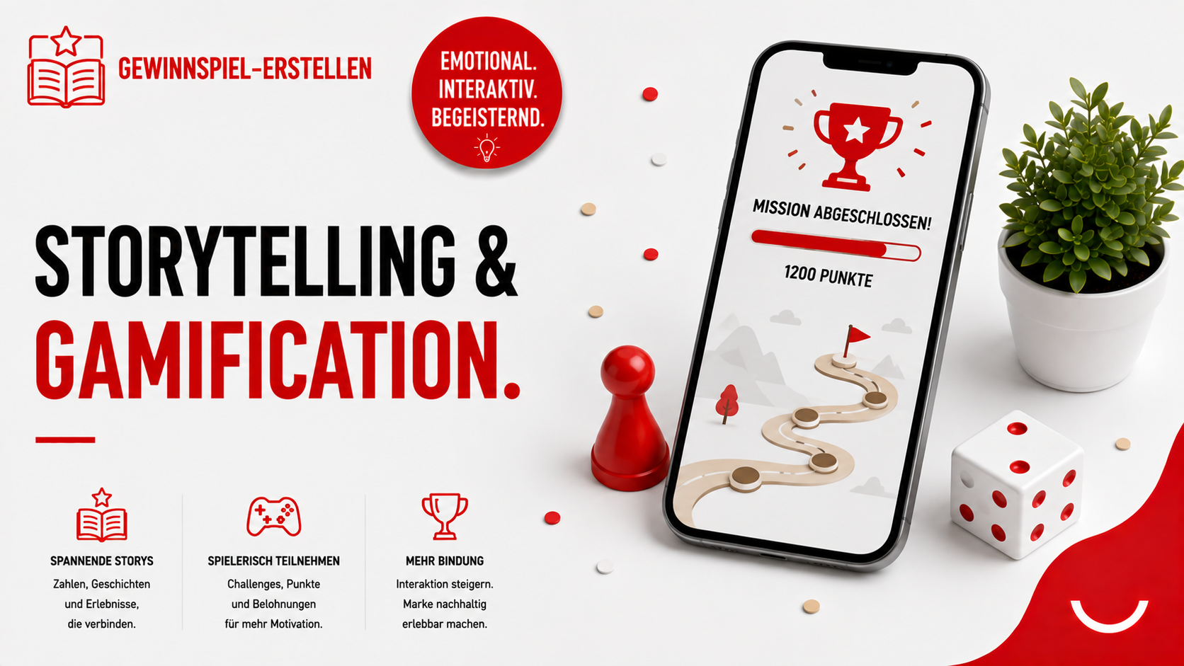 Storytelling & Gamification bei Gewinnspielen