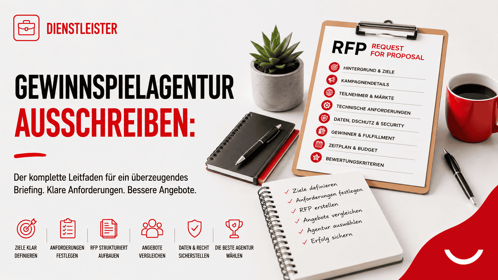 Gewinnspielagentur ausschreiben