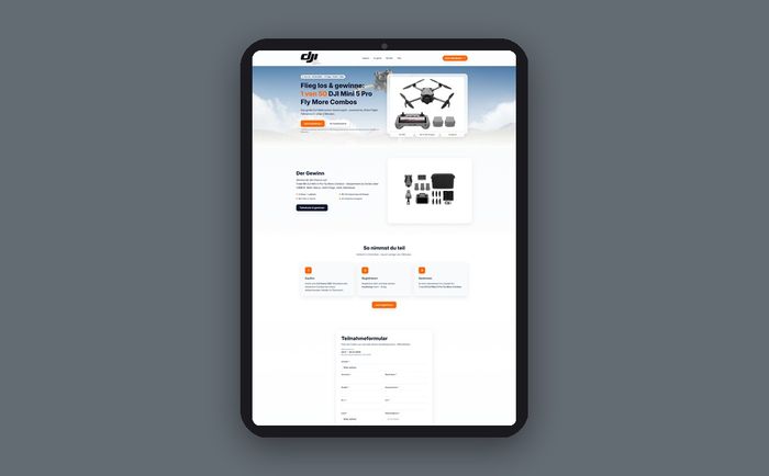 Globe Flight – DJI-Gewinnspiel mit Kaufbeleg