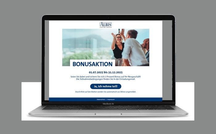 ALBIS Leasing – B2B-Bonusaktion