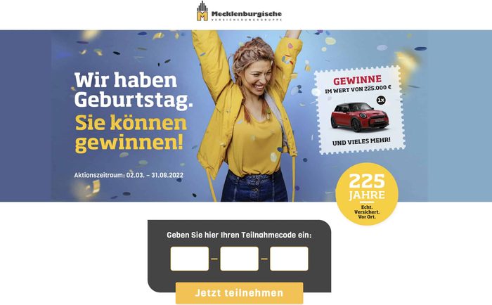 Mecklenburgische Versicherung – 225 Jahre